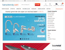 Tablet Screenshot of banyotrendy.com